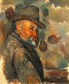 Autorretrato con sombrero de fieltro Paul Cezanne